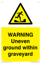 warning-uneven-ground-within-graveyard~